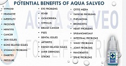 These Diseases are completely healed by Aqua Salveo