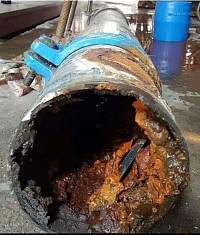 A TYPICAL UNDERGROUND WATER PASSAGE PIPE